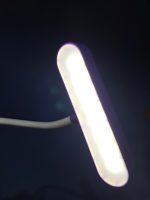 چراغ مطالعه کرومی شارژی اورجینال نشسته تراش دار - تصویر 7