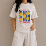 تیشرت زنانه آستین کوتاه جنس نخ پنبه فری سایز کد 0059 - تصویر 9